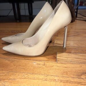 Jimmy Choo Cream Stiletto Heels